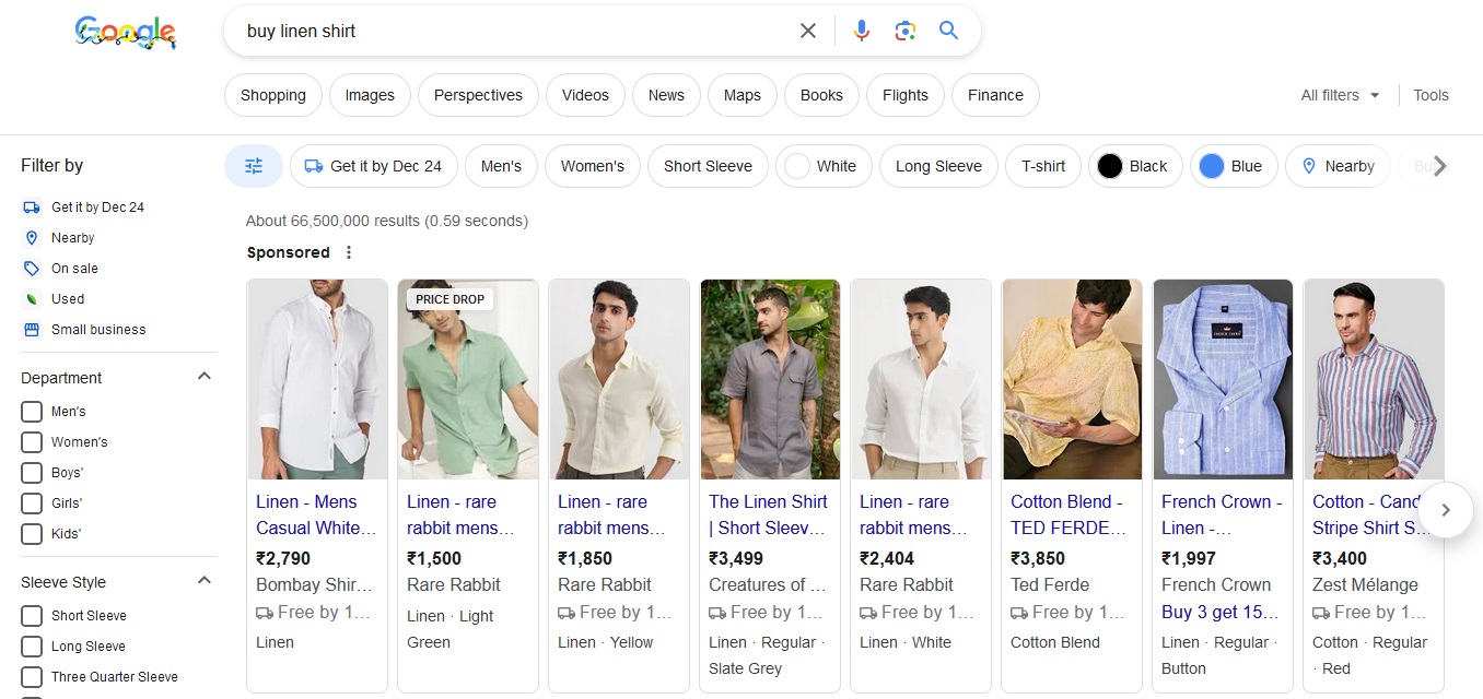 Buy linen shirt google search result