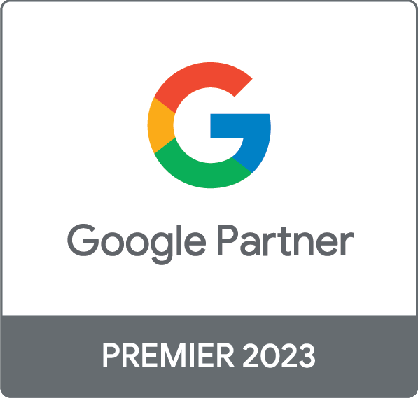 google premier partner badge 2023